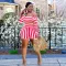 Fashion large casual suit