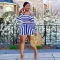 Fashion large casual suit