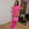 Sports fashion suit two piece set