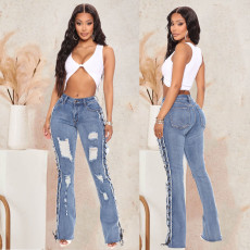 Sexy slim cut jeans pants
