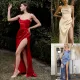 Sexy sleeveless suspender dress