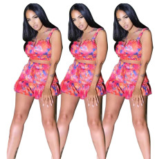 Two piece printed sling set