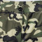 Sexy hollow out top camouflage pants set