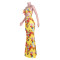 Flower print strap dress