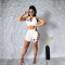 Hollow out bandage two piece set