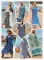 Printed drawstring holiday dress sunscreen shirt