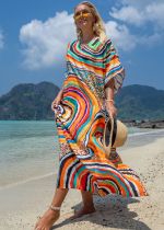 Holiday robe bikini sunscreen shirt