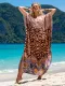 Holiday robe bikini sunscreen shirt