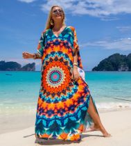Holiday robe bikini sunscreen shirt