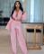 Fashionable sexy cardigan three piece set