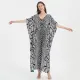 Printed holiday Gown Dress