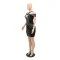 Cross suspender bust wrap hip hot drill dress