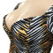 V-neck chest wrap dress