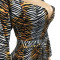 V-neck chest wrap dress