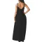 Loose sleeveless suspender dress