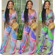 Fashion V-neck two piece set