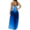 Loose sleeveless suspender dress