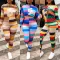 Hooded top casual sports suit
