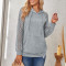 Fashionable lace patchwork Hoodie