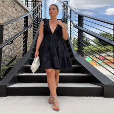 Sexy V-neck dress