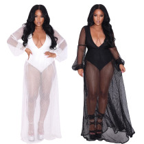 Sexy V-neck swimsuit Jumpsuit