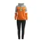 Lettered fashion casual suit
