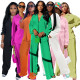 Fashionable and comfortable pleated cloth leg swinging pants wide leg pants suit