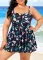 Suspender skirt holiday fattening swimsuit