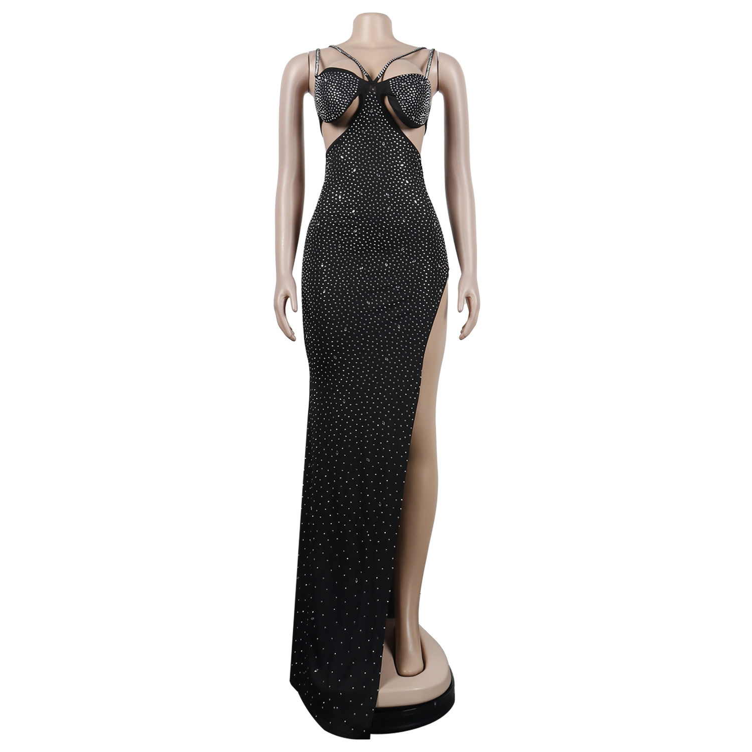 US$ 12.97 - Sexy floor dragging hot Diamond Dress - www.keke-lover.com