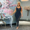 Hollow out bandage fashion sexy BODYSUIT