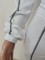 Cardigan Lantern Sleeve split leg suit
