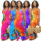 Sleeveless vest long skirt sexy dress
