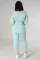 Plush sweater leisure sports 2-piece set