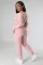 Plush sweater leisure sports 2-piece set