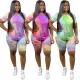 Printed fashion casual suit