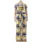 European and American large women's printed bandage fashion casual two-piece set large women's fashion set