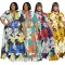 Printed long casual two wear large dress
