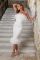 Sleeveless dress slim wrap buttock pencil skirt