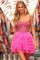 Hot diamond pink princess skirt