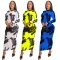 Comfortable and fashionable print dress