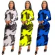 Comfortable and fashionable print dress