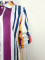 Long Sleeve Striped Shirt Pants two piece set