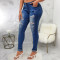 Fashion elastic jeans Slim Fit Jeans