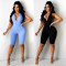 Fashionable sexy neck hanging Jumpsuit
