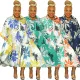 Large print shirt and dress