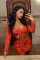 One shoulder Sequin lace up sexy skirt two piece set