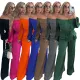 Off shoulder organ bag fashion Jumpsuit