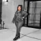 Fashion lettering oversize jumpsuit
