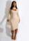 Fashion Thickened Knitted Slim Hollow out Dress