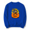 Cotton round neck sweater Halloween top